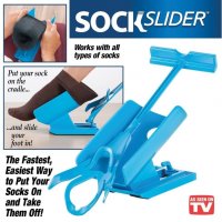 Обувалка за чорапи и обувки Sock Slider, снимка 2 - Други - 35236922