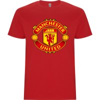 Нова мъжка тениска на футболния отбор Манчестър Юнайтед (Manchester United) в червен цвят , снимка 1 - Тениски - 44032696