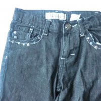 Черни дънки на Vanilla Star, снимка 3 - Детски панталони и дънки - 37617319