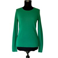ESISTO кашмирен пуловер размер S 100 % кашмир, снимка 1 - Блузи с дълъг ръкав и пуловери - 43299701