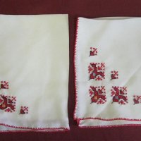 Стари Ръчно Пошивани Дамски Кърпи 2 броя коприна, снимка 5 - Антикварни и старинни предмети - 25417647