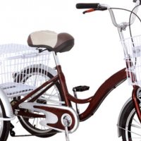 Нова, 7 скорости Градска Триколка Рикша, 20 цола, снимка 3 - Велосипеди - 33513464