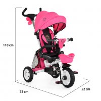 ПРОМО ЦЕНА ДО 30.04!НОВО!Детска триколка с въртяща се седалка Flexy Lux, снимка 18 - Детски велосипеди, триколки и коли - 39807139