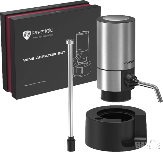 Battery Operated Electric Wine Dispenser With Stainless Steel Tube, снимка 1