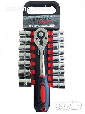 Тресчотка с вложки 8-32мм - 18 части, 25221-1, снимка 1