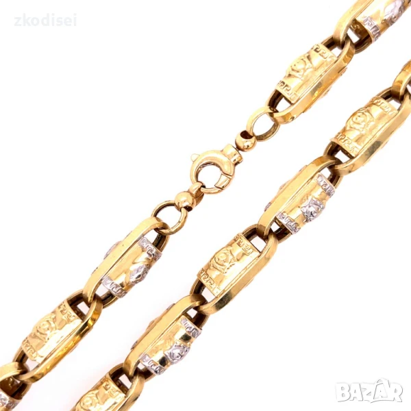 Златен синджир 32,01гр. 60,4см. 14кр. проба:585 модел:30883-1, снимка 1