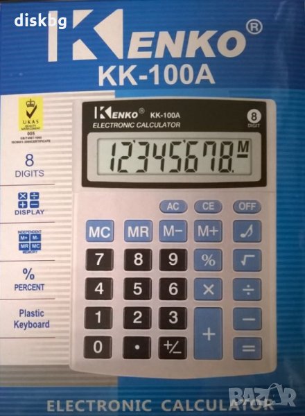 Нов калкулатор Kenko KK-100A, снимка 1