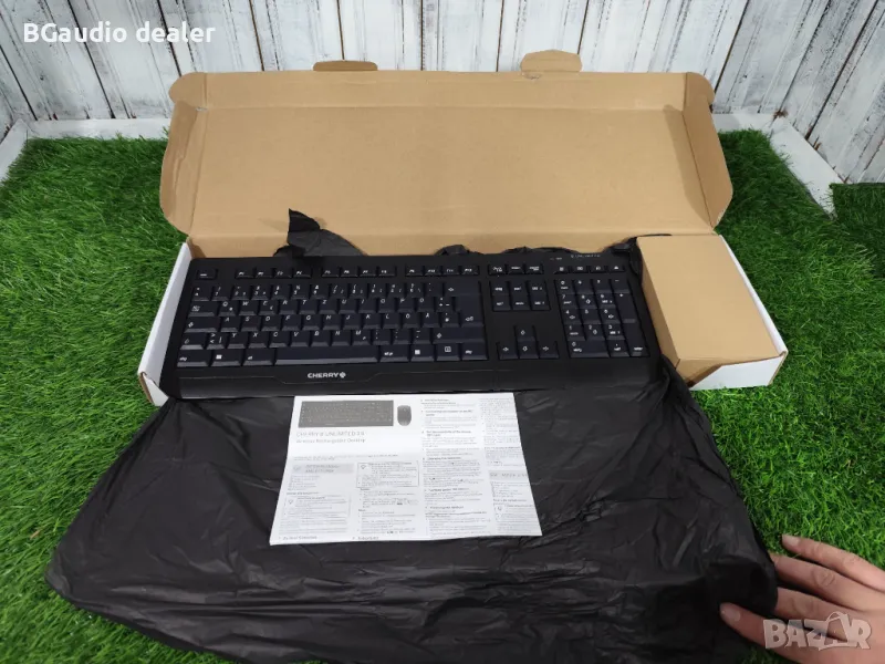 Клавиатура и мишка Cherry, снимка 1