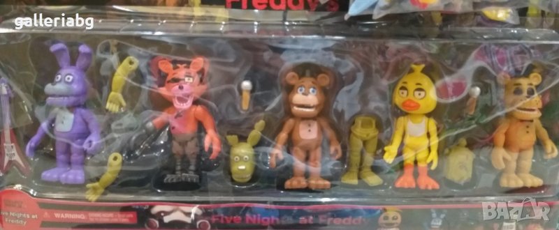 Комплект Фигурки на Five Nights at Freddy’s / Freddy, Фреди, снимка 1