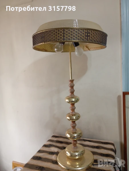 Винтидж паркетна лампа, снимка 1
