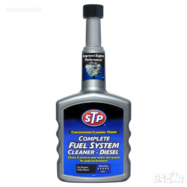 STP Добавка за цялостно почистване на горивната система – дизел 400 мл., снимка 1