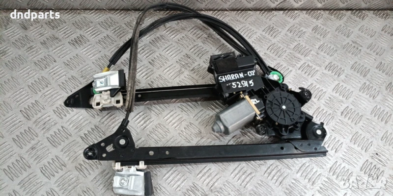 Стъклоповдигач VW Sharan 2002г.(заден ляв)	, снимка 1