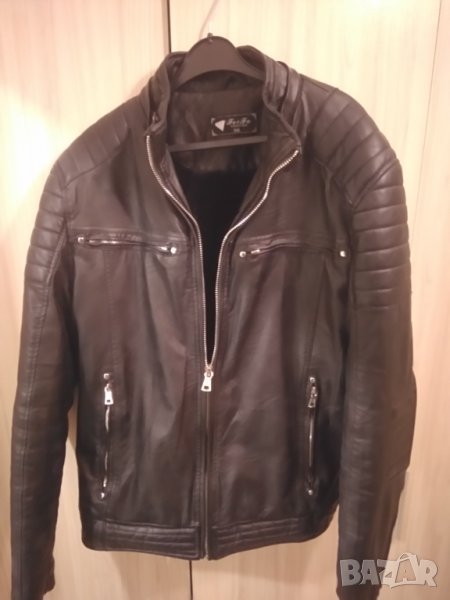Мъжко кожено яке , снимка 1