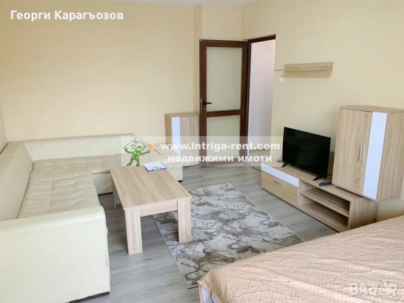 3608. Едностаен, обзаведен апартамент под наем в кв. Орфей-Веспрем, Хасково., снимка 1