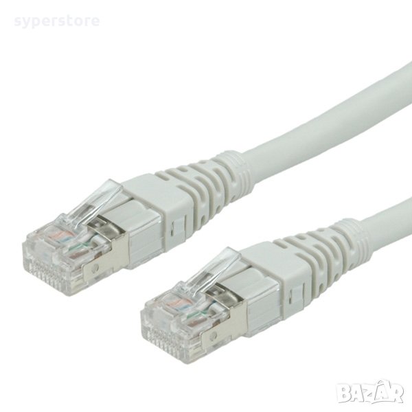 Кабел за лан мрежа 15м. дебел екраниран Digital One Cat. 6a Patch cable up to 10GB Gigabit Lan. 15m, снимка 1