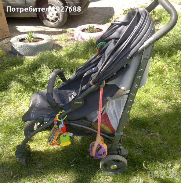 бебешка количка Chicco Liteway с много аксесоари, снимка 1