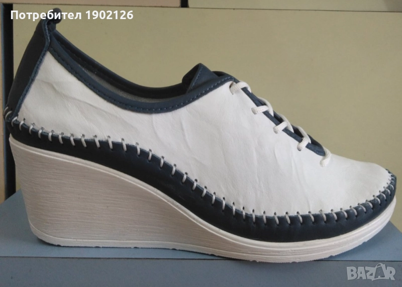 Дамски ежедневни обувки от естествена кожа , снимка 1