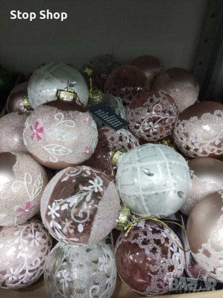 Стъклени коледни топки Christmas , снимка 1
