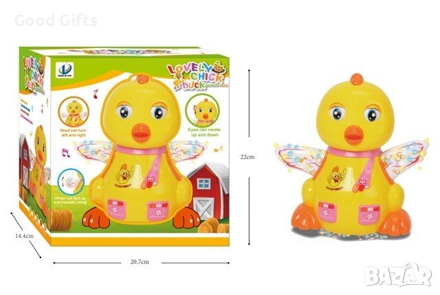 Музикално пате със светлини, снимка 1