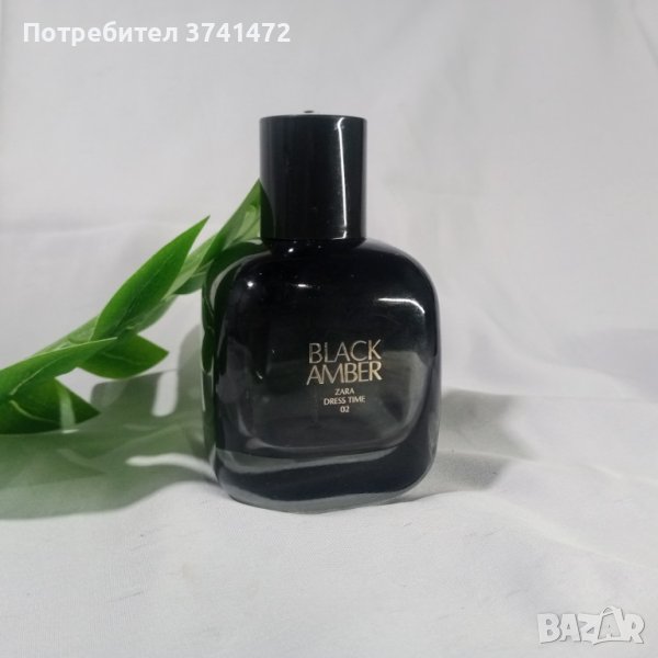 Дамски парфюм Zara Black Amber EDT 90 ml, снимка 1