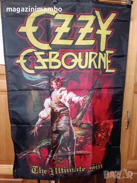 OZZY OZBOURNE-The Ultimate Sin Flag, снимка 1