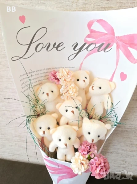 Букет с мечета и цветя, снимка 1