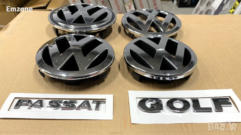 Емблема Надпис за предна решетка на VW Golf 5 6 Passat 6 Touran Tiguan Caddy Polo, снимка 1