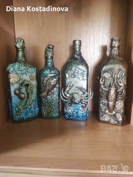 Декупажни шишета, снимка 1