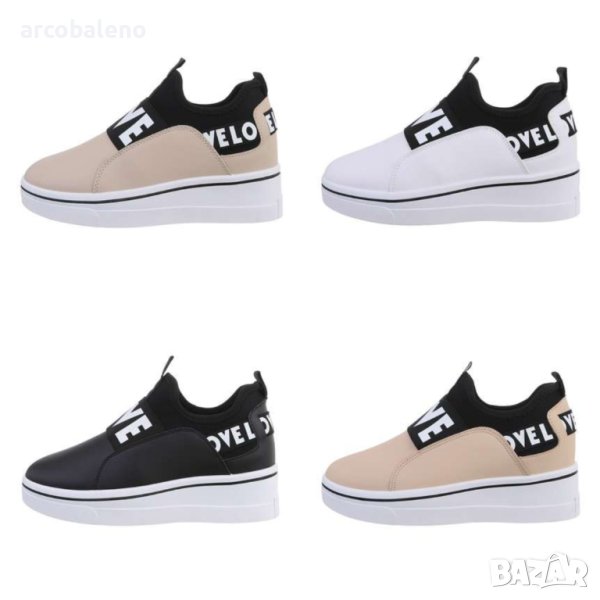 Дамски ниски кецове, 4цвята , снимка 1