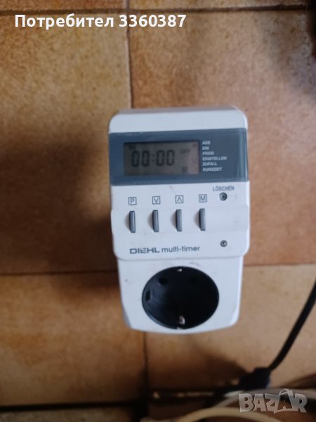 Електронен и механичен контакт таймер, снимка 1