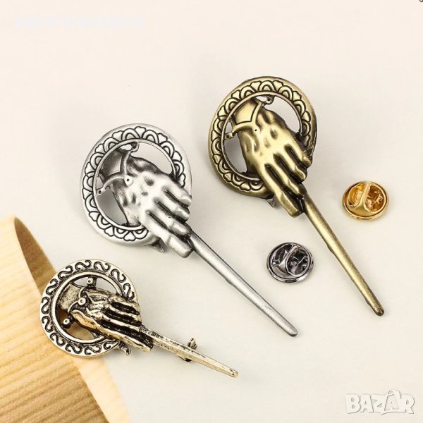 Брошка Игра на тронове ръката на краля Game of thrones Hand of the king, снимка 1