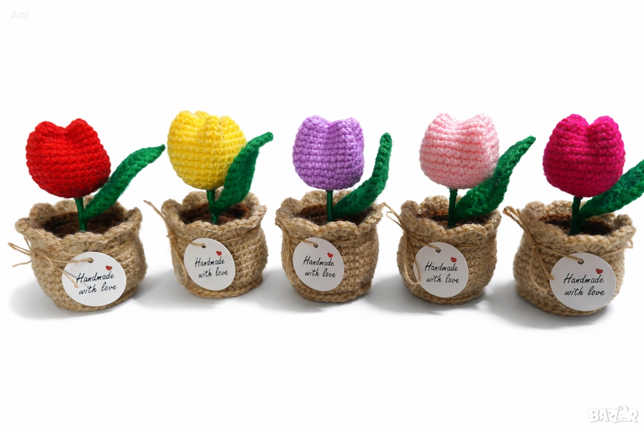 Лалета, които не увяхват 💕 Handmade“, снимка 1