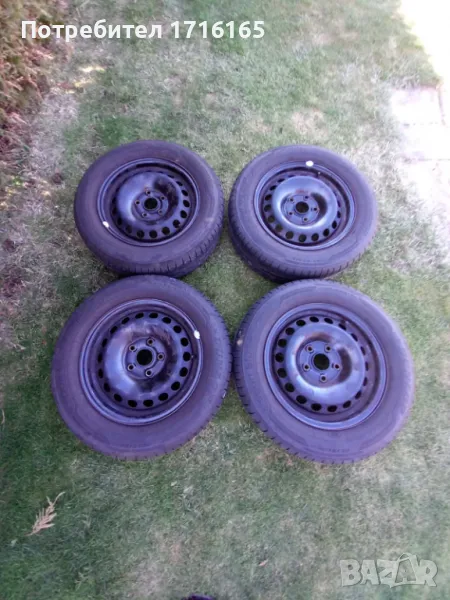 Джанти с летни гуми VW 15, снимка 1