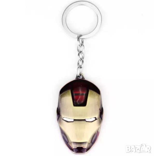 Iron-man шлем в тъмен цвят - тъмно червено , снимка 1