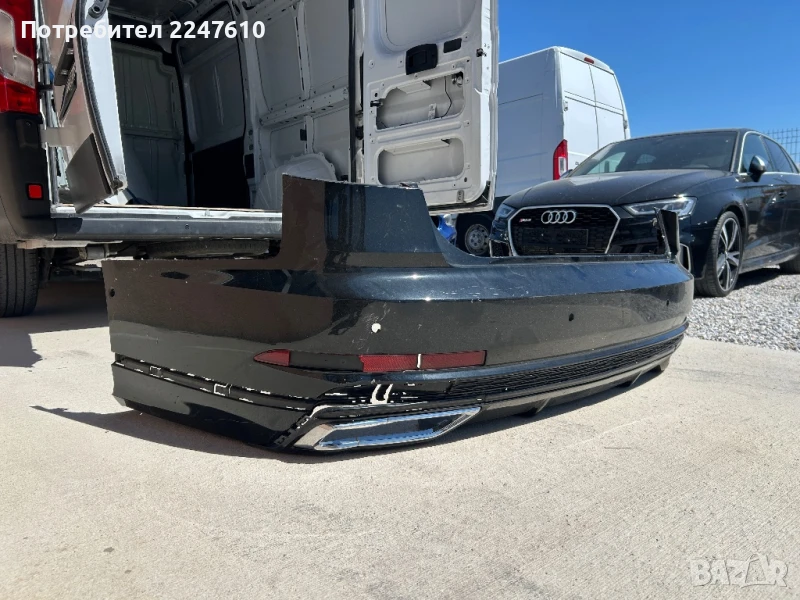 Задна броня за Audi A8 D5 2017-, OE: 4N0807511D, снимка 1