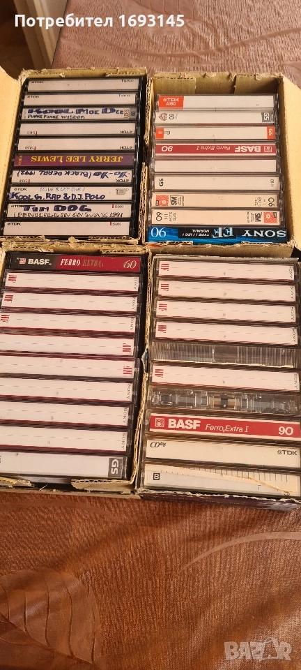 аудио касети от 5 лв, снимка 1