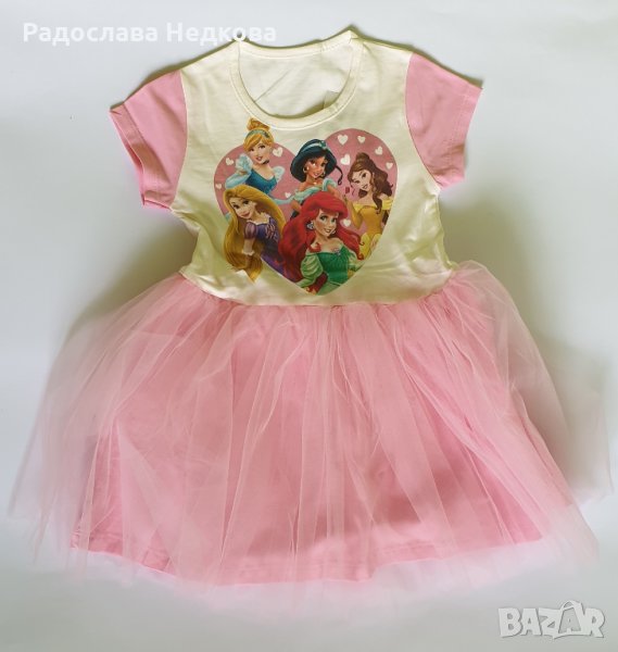 Лятна рокля Принцеси -122 см, снимка 1