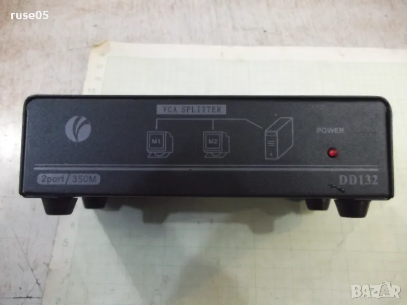 VCom Сплитер VGA Splitter 1x2 - DD132 работещ, снимка 1