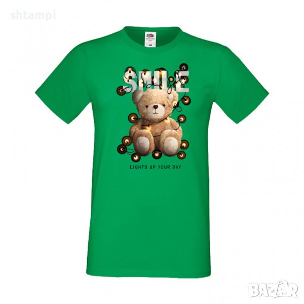 Мъжка тениска bear SMILE Мече,Меченце,Животно, Играчка,Изненада,Подарък,Повод,, снимка 1