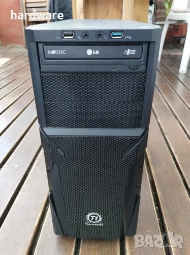 десктоп компютър I7 6700k,16gb ddr4,gtx1060,530w be quiet, снимка 1