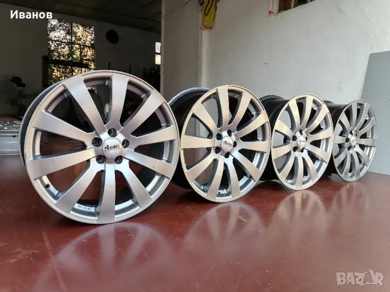 джанти 18" 5х100 Subaru, VW, Audi A3, Seat, Skoda , снимка 1