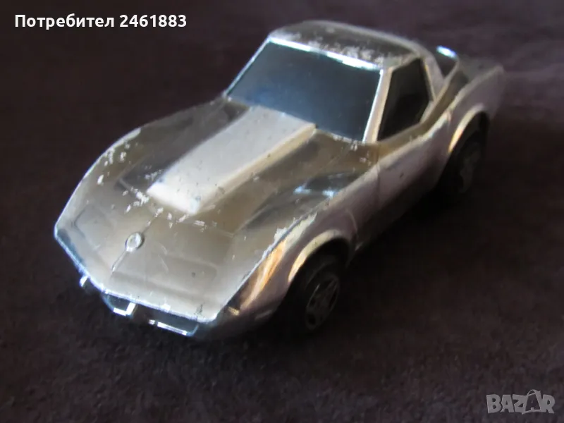 1/40 Macao Corp. 1980 Corvette стара фрикционна играчка, снимка 1