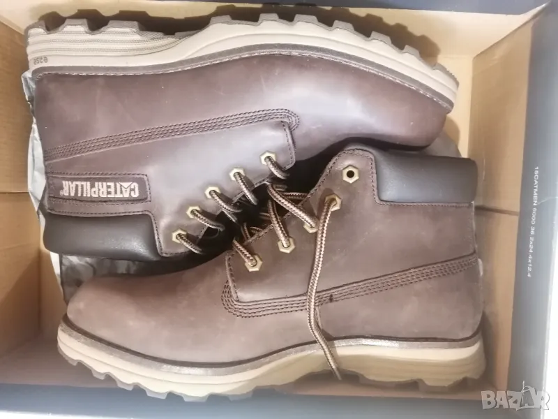 Обувки Caterpillar Founder dark brown, снимка 1