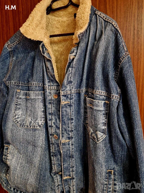 Яке дънкено с подплата , снимка 1