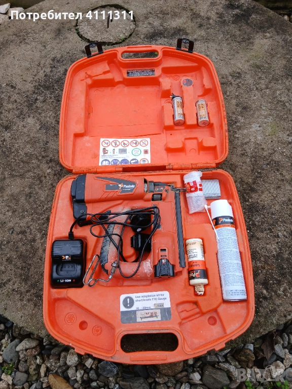 Пистолет за пирони Paslode, снимка 1