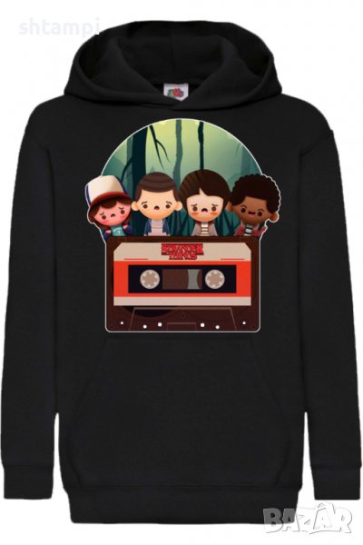 Детски Суитчър/Суитшърт Stranger Things 04,Игра,Подарък,Изненада,Забавление,Рожден Ден, снимка 1