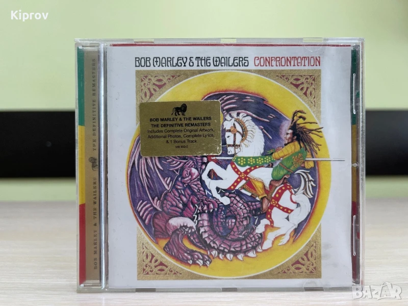 💿 Оригинално CD – Bob Marley & The Wailers – Confrontation (2001 издание), снимка 1