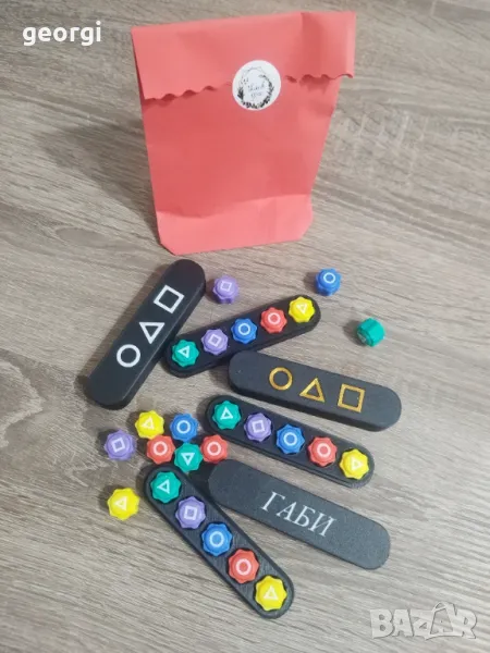 Squid game / Gong-gi /Гонги с тежести, летящи камачета , снимка 1