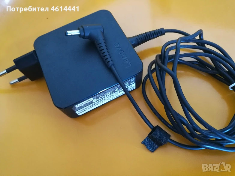 Адаптер за зарядно, Lenovo, 65W . 20v adlx65iige2a, снимка 1