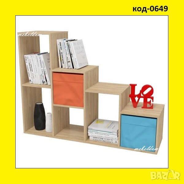 Стълбовидна етажерка 6 разделения(код-0649), снимка 1